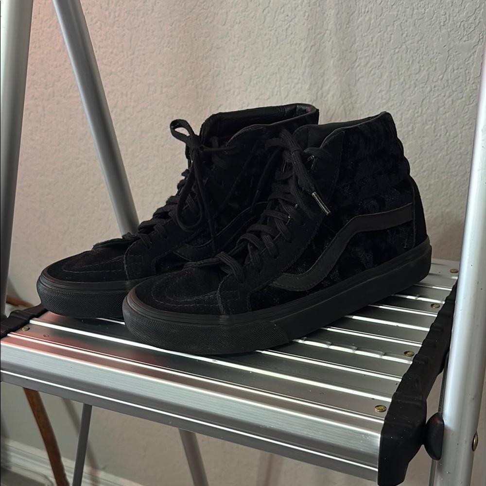 Vans Black High-Top Sneakers